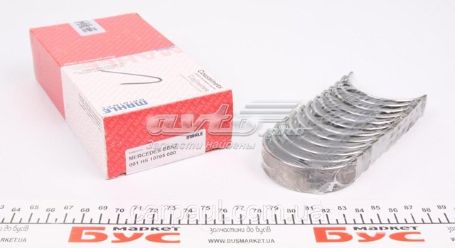 Купить 001HS10705000 Mahle Original Вкладыши коленвала, коренные, комплект, стандарт (STD)