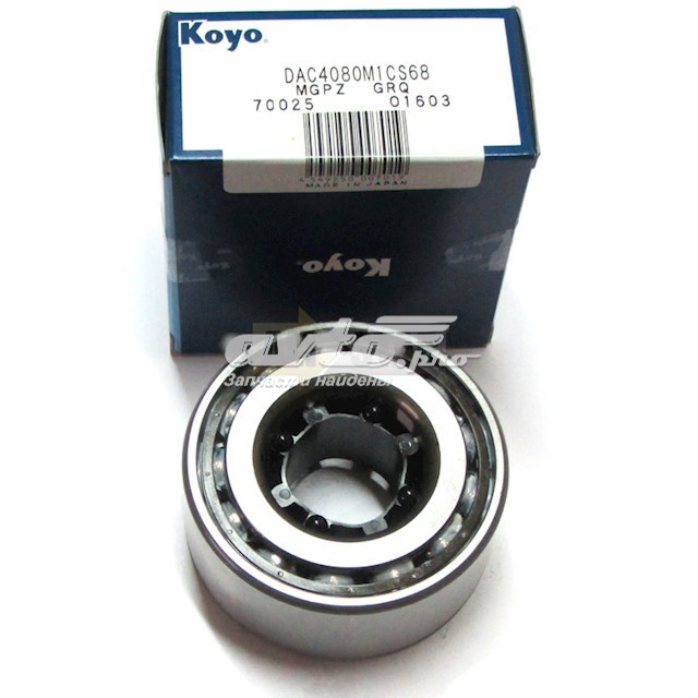 Rolamento de cubo dianteiro 40BWD07ACA85 NSK