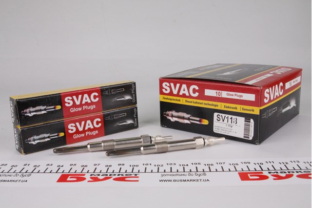 Свечи накала Svac SV118 цена, от 4.66 USD