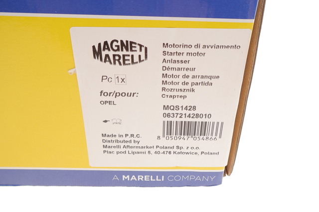 Купить 63721428010 Magneti Marelli Стартер