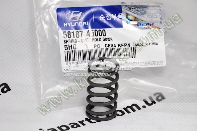 Купить 5818745000 Hyundai/Kia Пружина прижимная задних барабанных колодок
