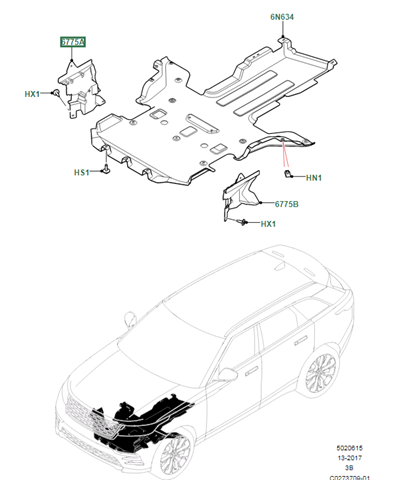 LR092650 Land Rover 