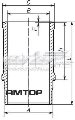 209WN2201 Mahle Original Поршневая гильза
