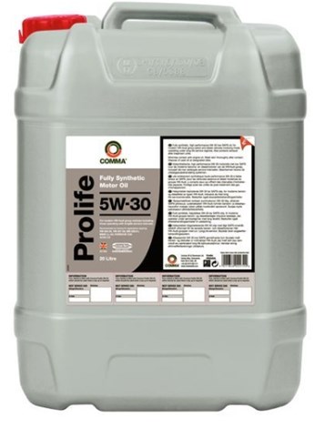 Масло моторное COMMA PROLIFE5W3020L