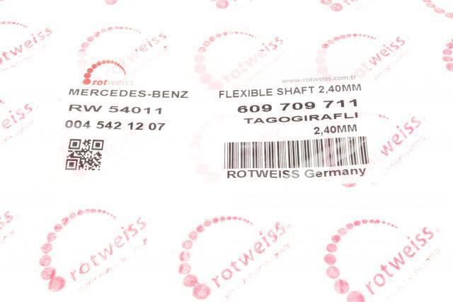 Вал гибкий (спидометра) Rotweiss RW54011 цена, от 20.43 USD