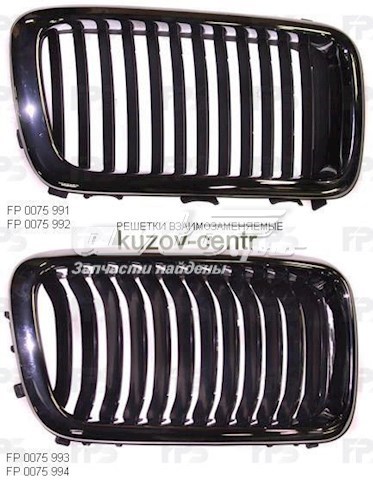 Решетка радиатора правая FPS FP0075994 цена, от 17.53 USD