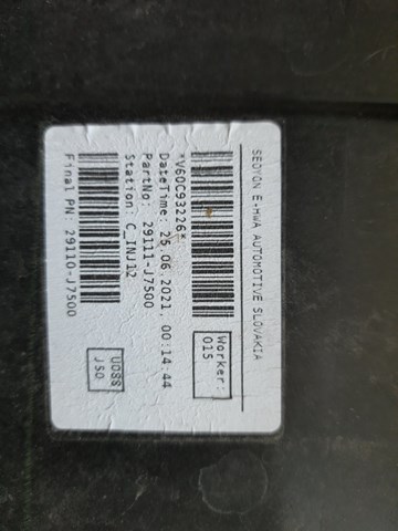 Hyundai/Kia 29110J7500 цена, от 112.99 USD