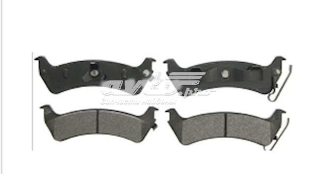 Колодки дисковые  Wagner ZX666 цена, от 25.34 USD