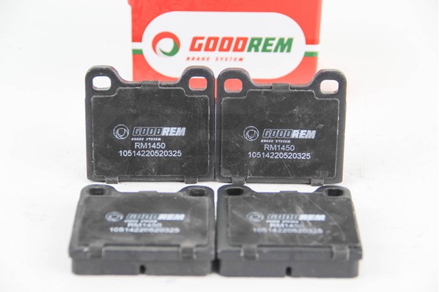 Колодки тормозные задние дисковые GOODREM RM1450