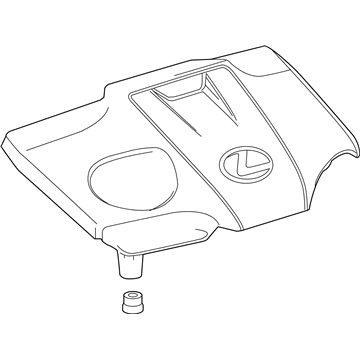 Крышка мотора декоративная Toyota 1260136180