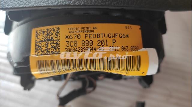 Подушка безопасности водителя 3C8880201P VAG