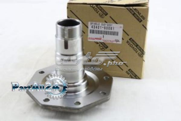 Pino moente (extremidade do eixo) dianteiro Toyota 4340160081