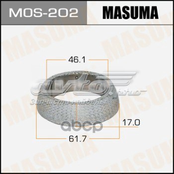 Прокладки выхлопной системы Masuma MOS202 цена, от 2.57 USD