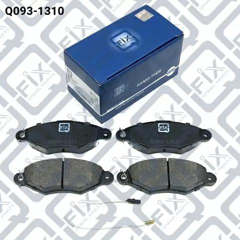 Q0931310 Q-fix Колодки передние
