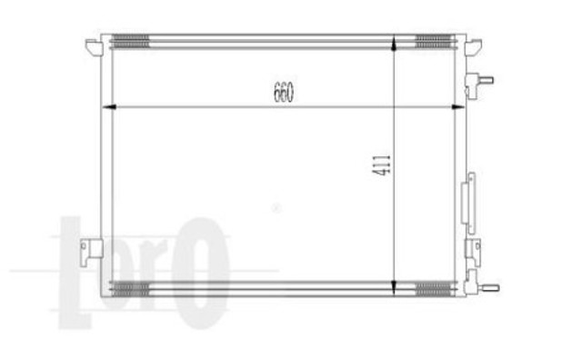 Конденсатор кондиционера Depo/Loro/Abakus 0370160013 цена, от 71.64 USD
