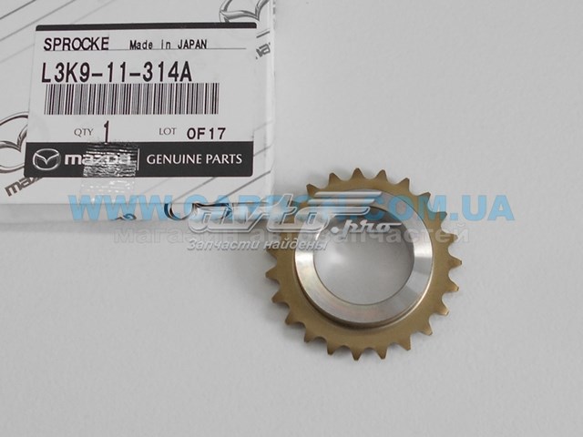 Engrenagem de cadeia da roda dentada de acionamento de cambota de motor para Mazda 6 (GG)
