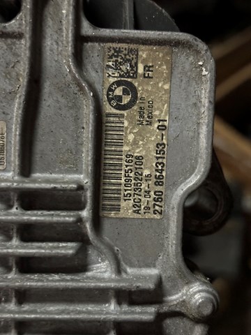 A2C73522106 BMW 