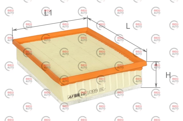 Воздушный фильтр AF1899 Alpha Filter