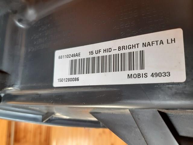 Фары Chrysler 68110249AE