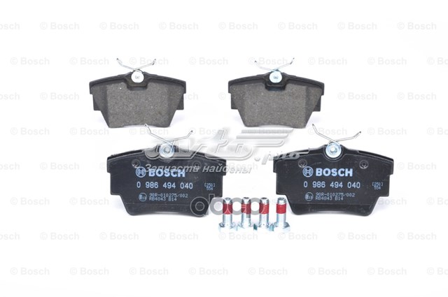 Задние тормозные колодки 986494040 Bosch