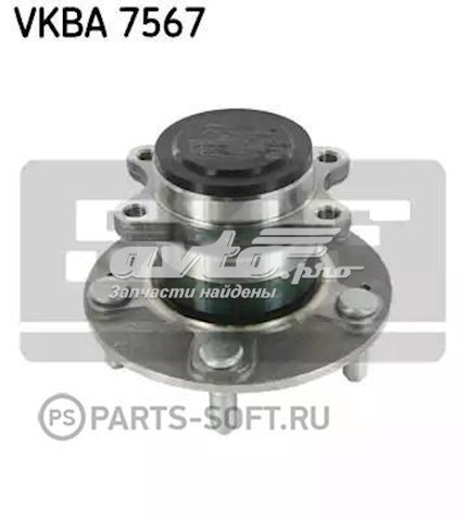 VKBA 7567 SKF cubo traseiro