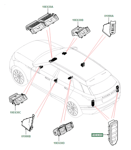 LR091234 Land Rover 