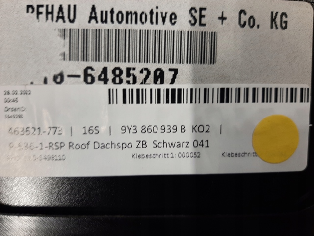  Porsche 9Y3860939B цена, от 127.98 USD