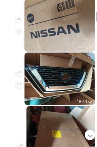 Облицовка радиатора Nissan/Infiniti 623106RR0A цена, от 107.69 USD