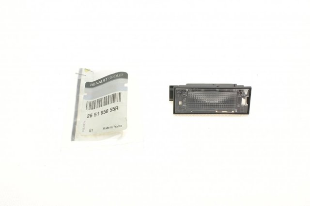 Фонарь освещения номерного знака Renault (RVI) 265105055R