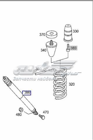 4633260400 Mercedes Амортизаторы задние