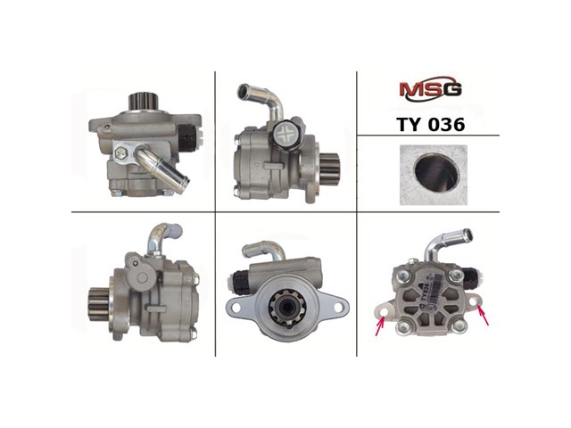Купить TY035ROTOR MSG Ротор насоса ГУР