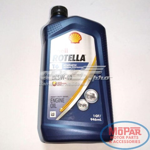 Масло моторное SHELL 5W40ROTELLAT6