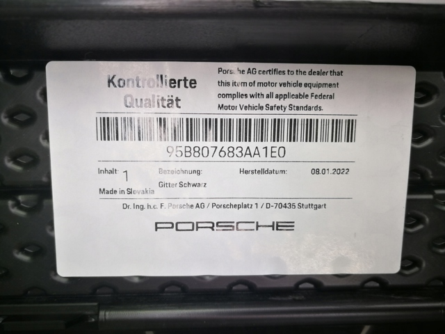  Porsche 95B807683AA1E0
