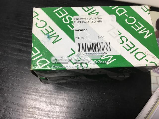 Вкладыши шатунные 843060 Mec-diesel