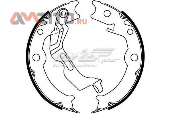 Колодки ручника FN0658 Nibk
