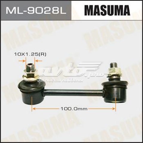 Стойка стабилизатора заднего левая Masuma ML9028L