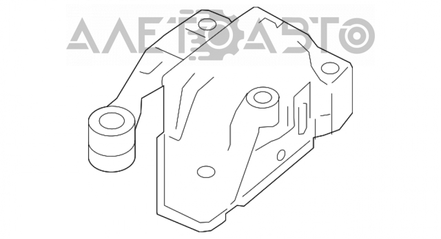 Левая опора двигателя Nissan/Infiniti 112205NA0A