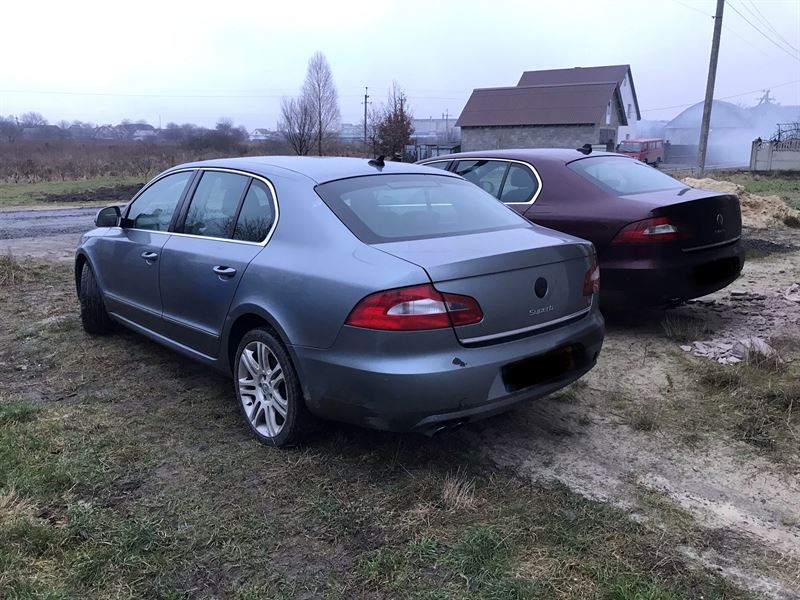 Разборка SKODA SUPERB II лифтбек (3T4) (2008 - 2015)