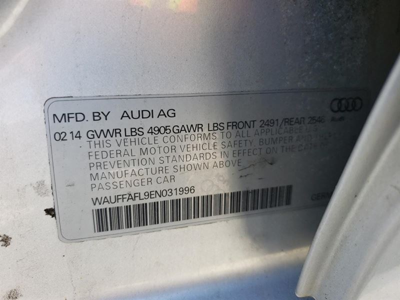 AUDI A4 B8 седан (8K2) (2007 - 2015) Разборка AUDI A4 B8 седан (8K2) (2007 - 2015)