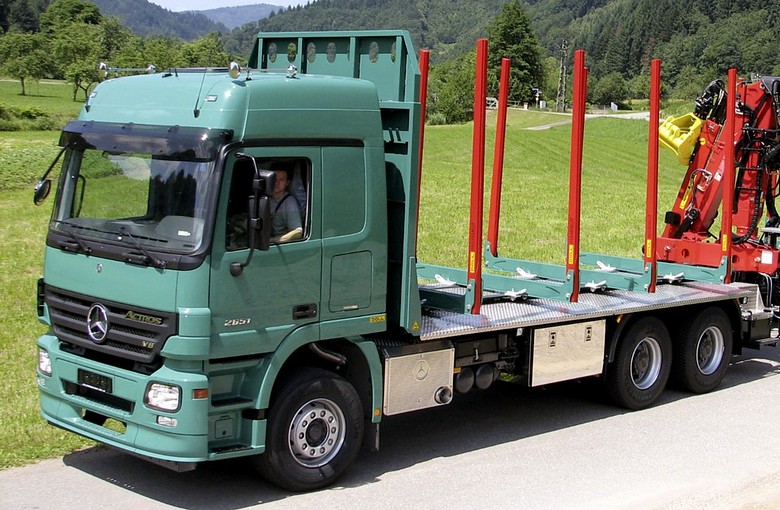 TRUCK ACTROS грузовик c бортовой платформой/шасси