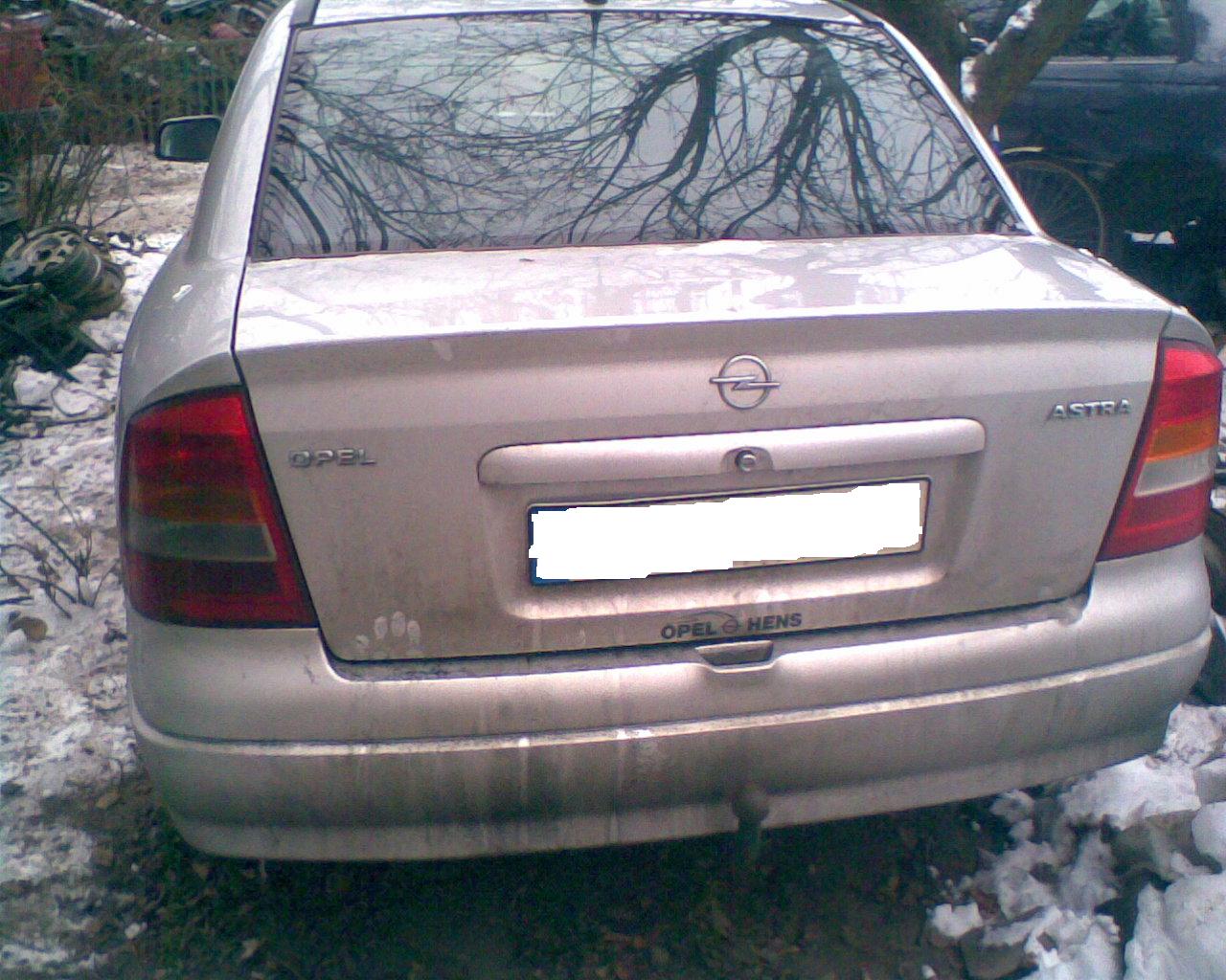 Авторазборка OPEL ASTRA G седан (F69) (1998 - 2009)