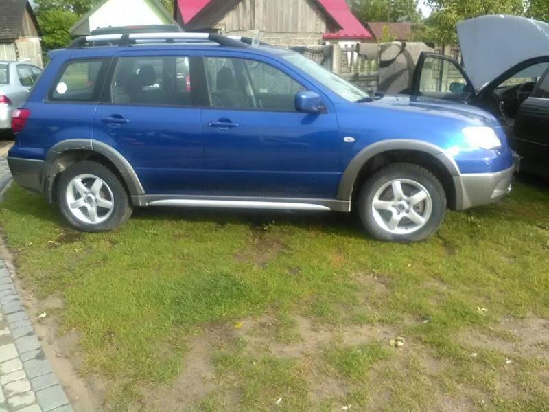 Разборка MITSUBISHI OUTLANDER внедорожник (CU) (2003 - 2008)