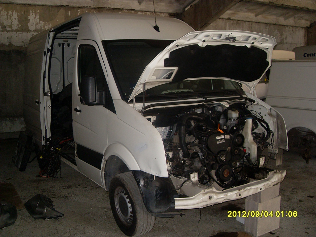 Разборка VOLKSWAGEN CRAFTER 30-50 фургон (2E, 2EA, 2EB, 2ED, 2EH, 2EX) (2006 - 2016)