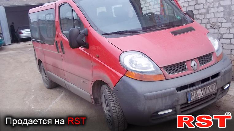 Разборка RENAULT TRAFIC II автобус (JL) (2001 - 2014)
