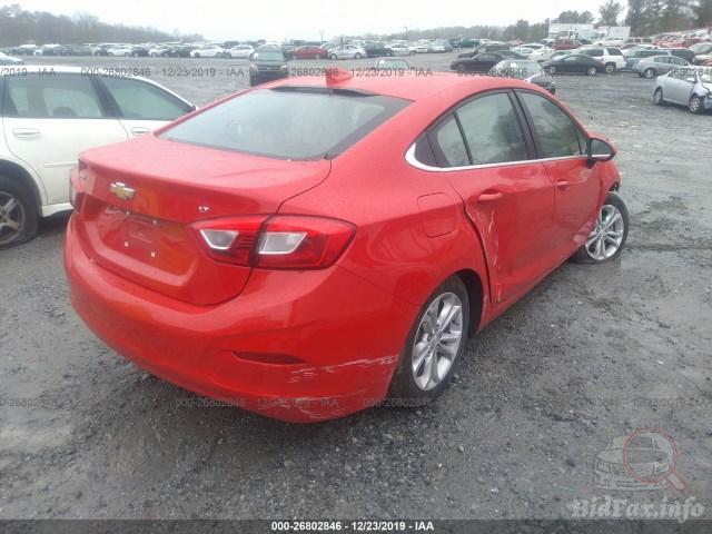 Разборка CHEVROLET CRUZE седан (J400) (2015 - 2019)
