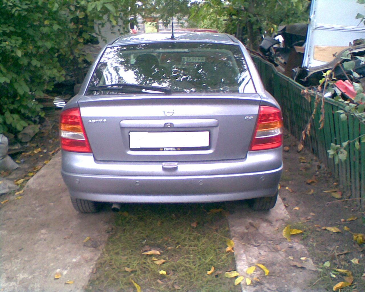 Авторазборка OPEL ASTRA G хэтчбек (F48, F08) (1998 - 2009)