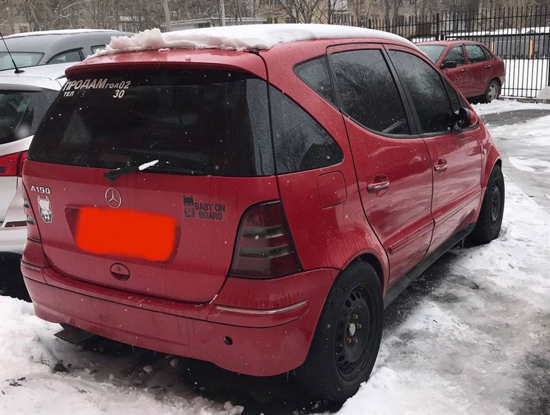 Разборка MERCEDES A хэтчбек (W168) (1997 - 2004)