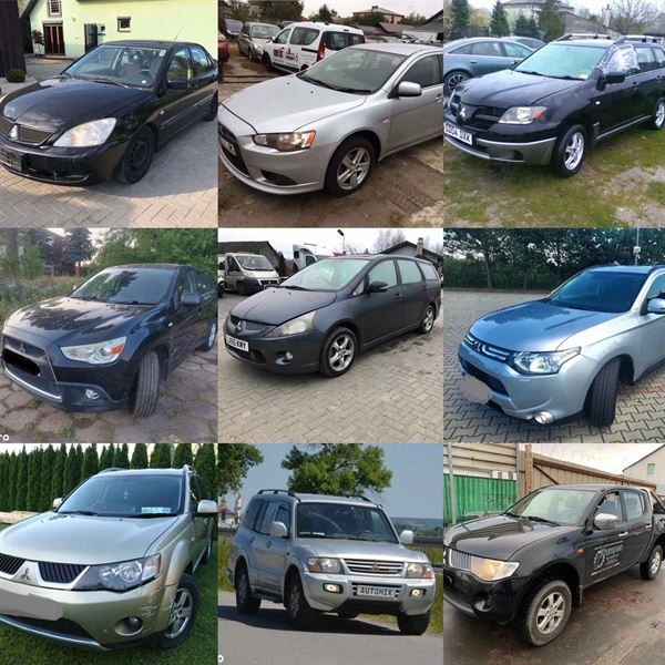 Разборка MITSUBISHI OUTLANDER внедорожник (CU) (2003 - 2008)